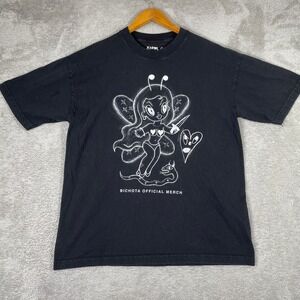 Karol G Bichota Official Merch Shirt Mens Large Black Graphic Tour Tee